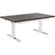 Marquez 71 X 42 inch Gotham Grey / Polished Extension Dining Table